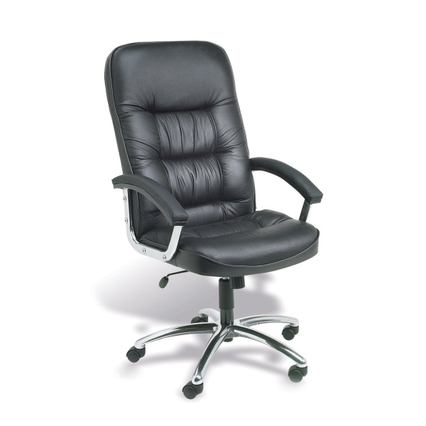 Office-Chair-with-Chrome-Finish-Without-Knee-Tilt-by-Boss-Office-Products
