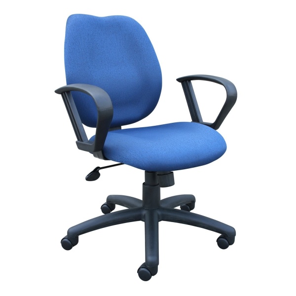 Office-Chair-with-Loop-Arms-with-Blue-Crepe-Fabric-Upholstery-by-Boss-Office-Products