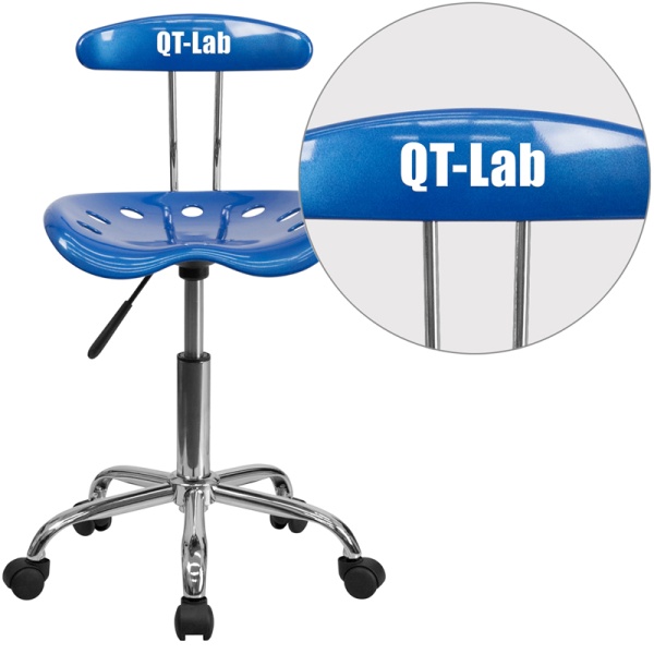 Personalized-Vibrant-Bright-Blue-and-Chrome-Swivel-Task-Chair-with-Tractor-Seat-by-Flash-Furniture