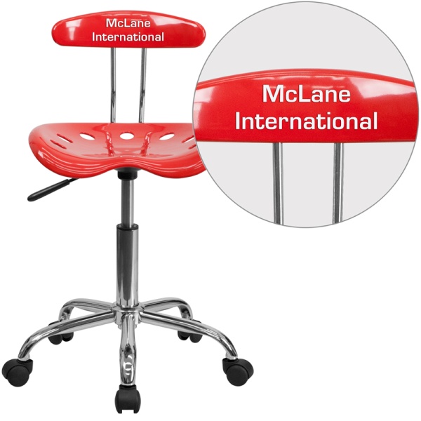 Personalized-Vibrant-Cherry-Tomato-and-Chrome-Swivel-Task-Chair-with-Tractor-Seat-by-Flash-Furniture
