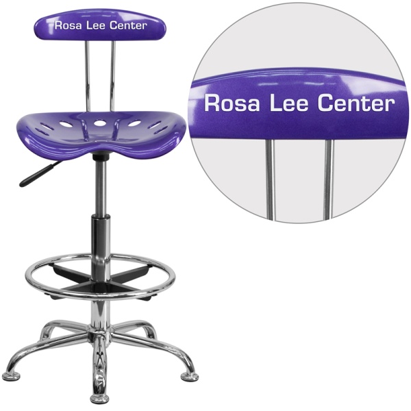 Personalized-Vibrant-Violet-and-Chrome-Drafting-Stool-with-Tractor-Seat-by-Flash-Furniture