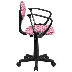 Pink-Dot-Printed-Swivel-Task-Chair-with-Arms-by-Flash-Furniture-1