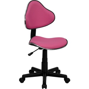 Pink-Fabric-Ergonomic-Swivel-Task-Chair-by-Flash-Furniture