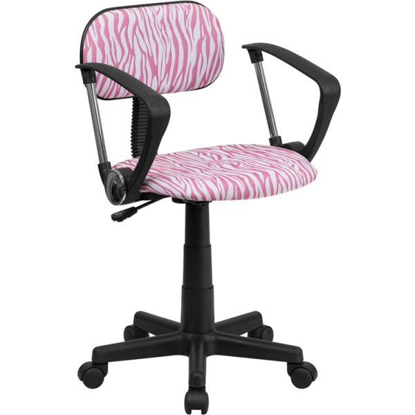 Pink-and-White-Zebra-Print-Swivel-Task-Chair-with-Arms-by-Flash-Furniture