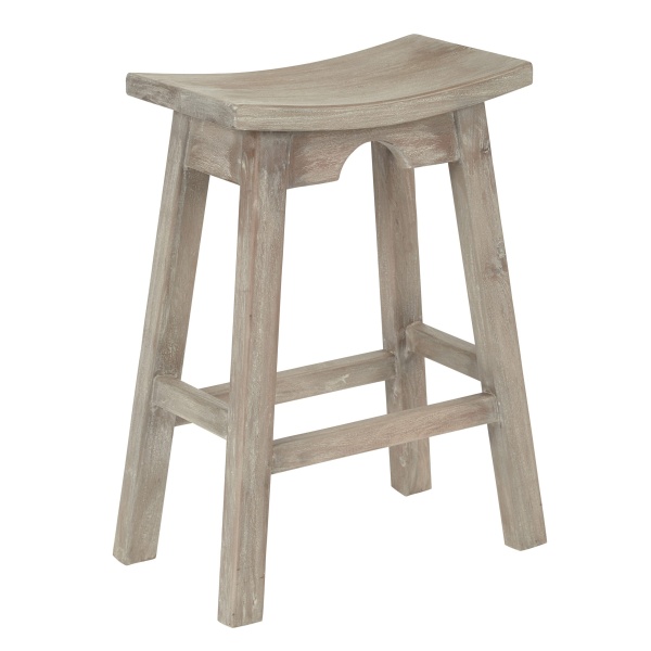 Saddle-Stool-in-Mahogany-Brown-and-White-Wash-Finish-by-OSP-Designs-Office-Star