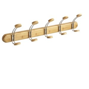Safco-Bamboo-Wall-Rack-with-5-Hooks-2