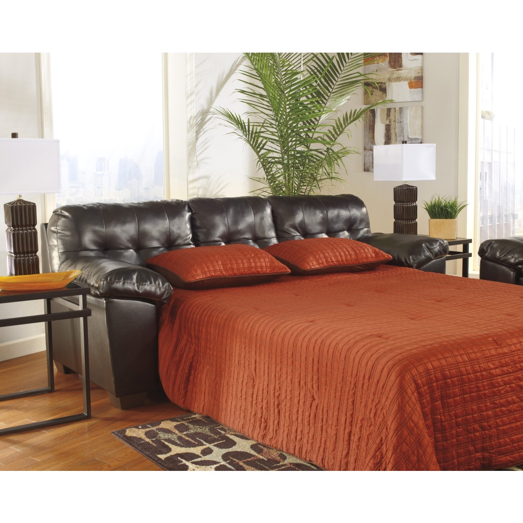 Signature Design by Ashley Alliston Chocolate Queen Sofa Sleeper