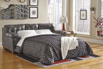 Signature Design by Ashley Alliston Gray Queen Sofa Sleeper