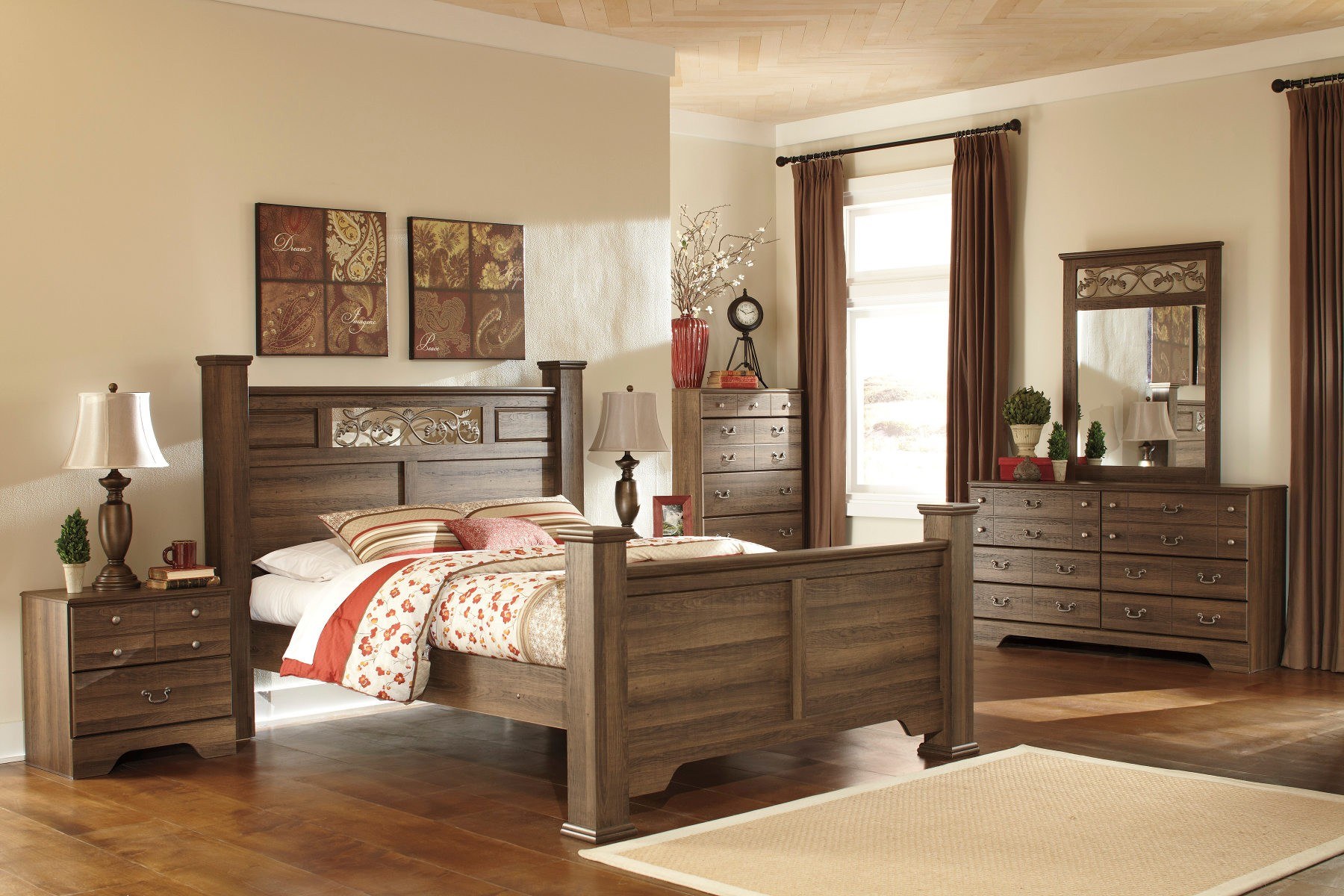 Signature Design by Ashley Allymore Poster Bed - Image 2