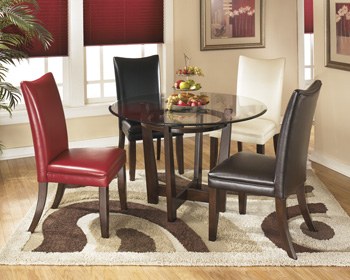 Signature Design by Ashley Black Charrell Dining Chair (Set of 2) - Image 2