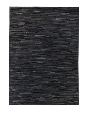 Signature Design by Ashley Black Cowhide Large Rug