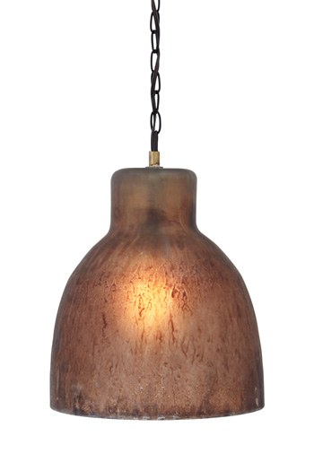Signature Design by Ashley Contemporary Brown Glass Pendant Light