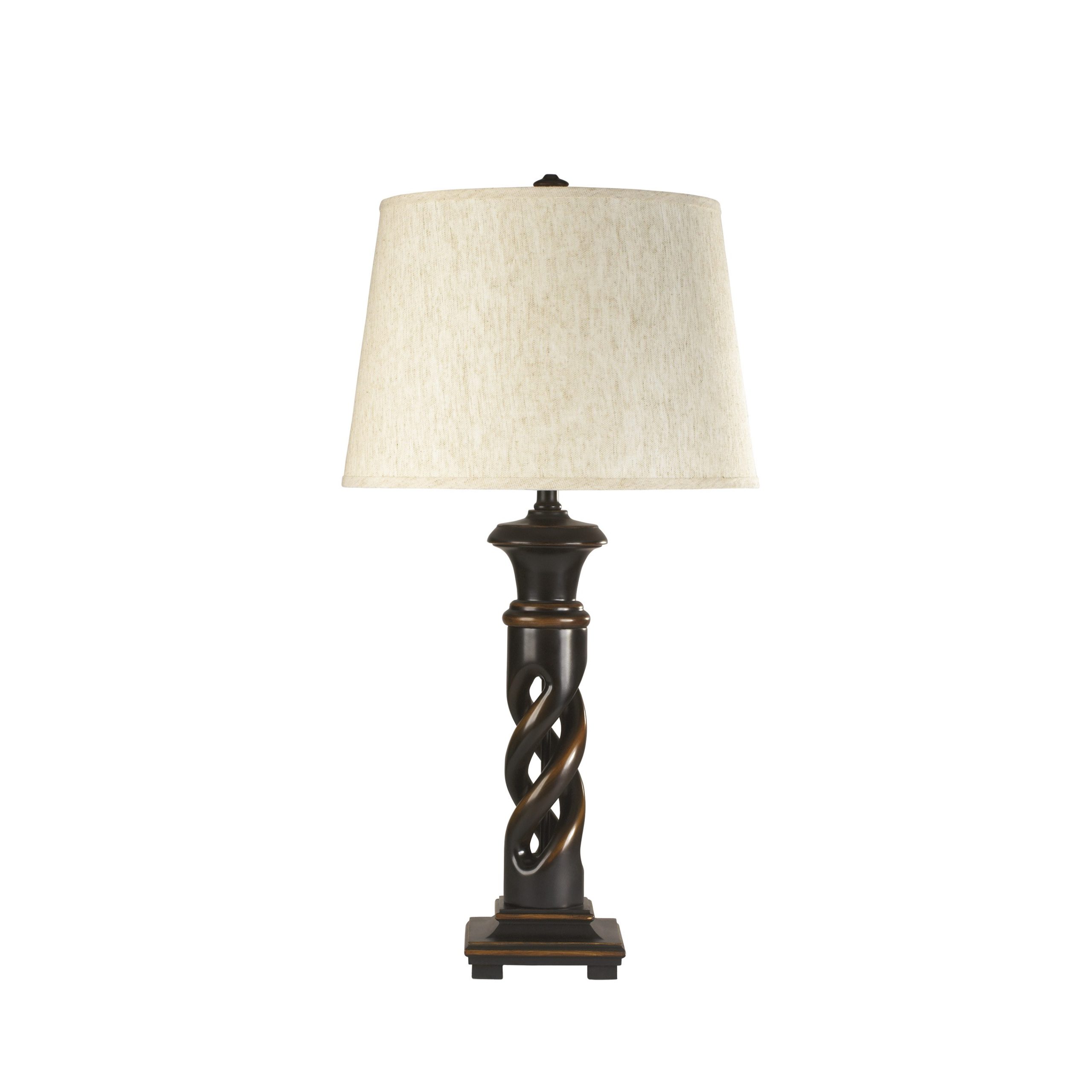 Signature Design by Ashley Fallon Poly Table Lamp (Set of 2)