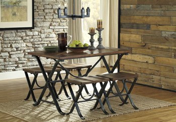 Signature Design by Ashley Freimore Dining Table Set
