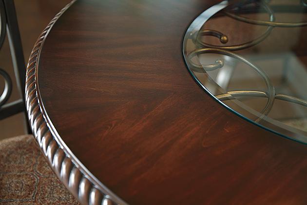 Signature Design by Ashley Glambrey Round Dining Room Table - Madison ...
