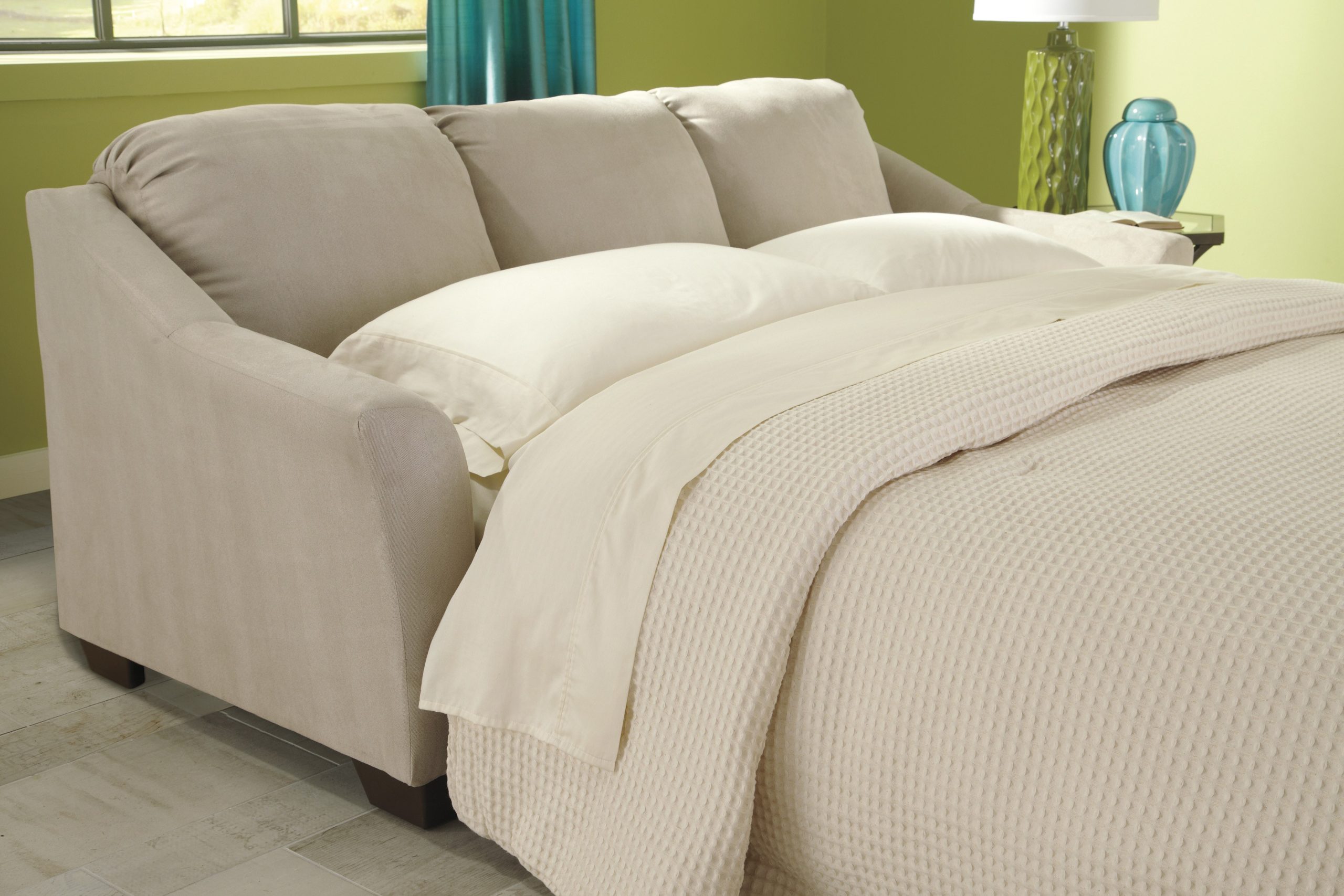 Signature Design by Ashley Hannin Stone Queen Sofa Sleeper