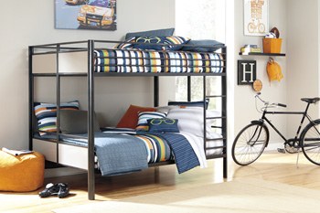 Signature Design by Ashley Notelly Full/Full Metal Bunk Bed