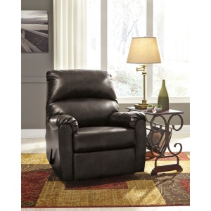 Signature-Design-by-Ashley-Talco-Rocker-Recliner-in-Gunmetal-Faux-Leather-by-Flash-Furniture