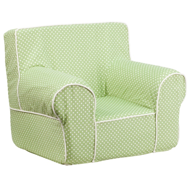 Small-Green-Dot-Kids-Chair-with-White-Piping-by-Flash-Furniture