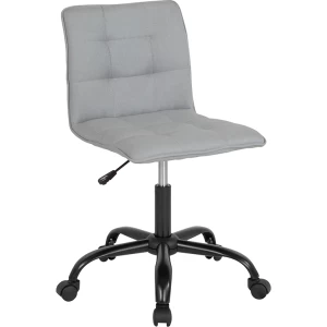 Sorrento Home and Office Task Chair in Light Gray Fabric by Flash Furniture