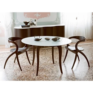 Alternative view of Star Dining Chair with Wenge Finish by Domitalia