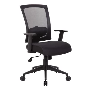Task Chair with Black Mesh Upholstery by Boss Office Products