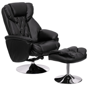 Transitional-Black-Leather-Recliner-and-Ottoman-with-Chrome-Base-by-Flash-Furniture