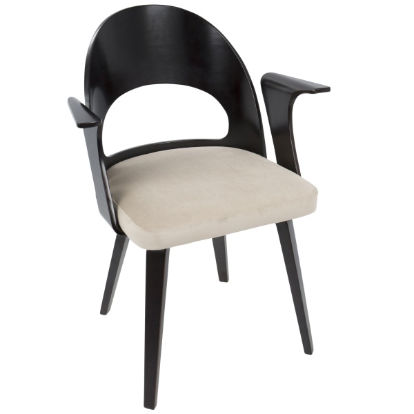 Verino-Mid-Century-Modern-DiningAccent-Chair-in-Espresso-with-Light-Brown-Velvet-by-LumiSource