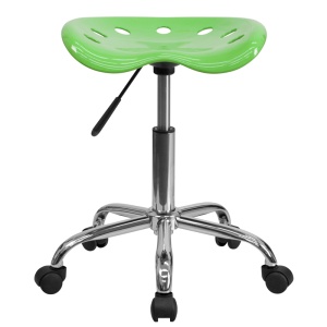 Vibrant-Apple-Green-Tractor-Seat-and-Chrome-Stool-by-Flash-Furniture-3