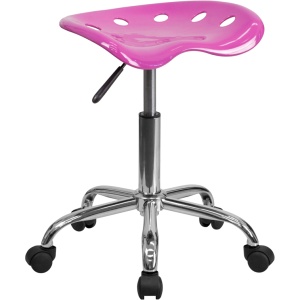 Vibrant-Candy-Heart-Tractor-Seat-and-Chrome-Stool-by-Flash-Furniture