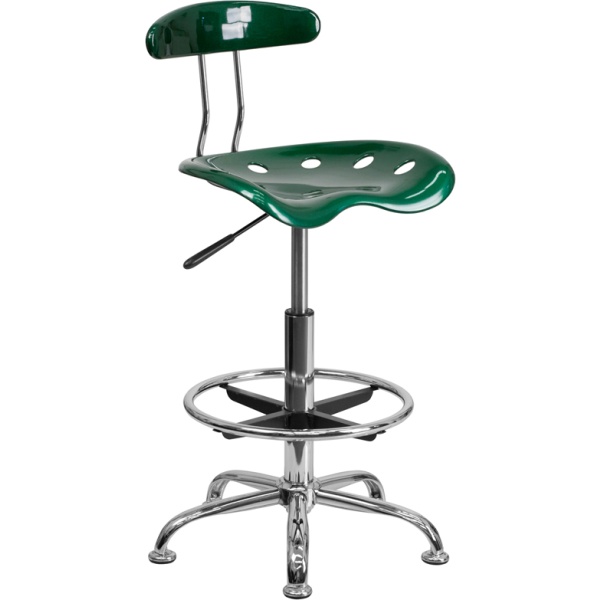 Vibrant-Green-and-Chrome-Drafting-Stool-with-Tractor-Seat-by-Flash-Furniture