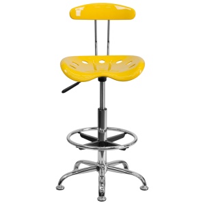 Vibrant-Orange-Yellow-and-Chrome-Drafting-Stool-with-Tractor-Seat-by-Flash-Furniture-3