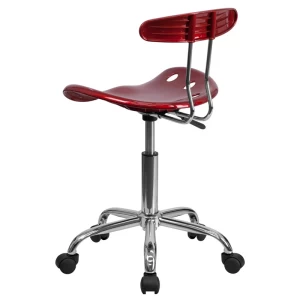 Vibrant-Wine-Red-and-Chrome-Swivel-Task-Chair-with-Tractor-Seat-by-Flash-Furniture-2