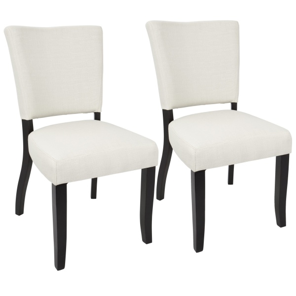 Vida-Contemporary-Dining-Chair-with-Nailhead-Trim-in-Espresso-and-Cream-by-LumiSource-Set-of-2
