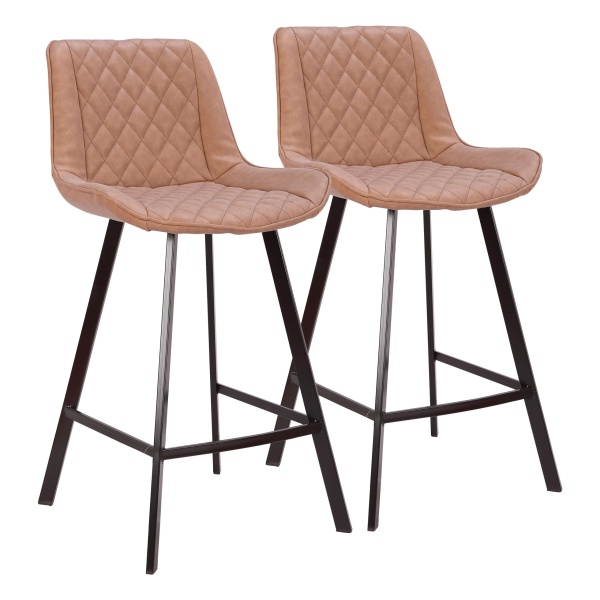 Wayne-Industrial-26-Counter-Stool-in-Black-and-Brown-by-LumiSource-Set-of-2