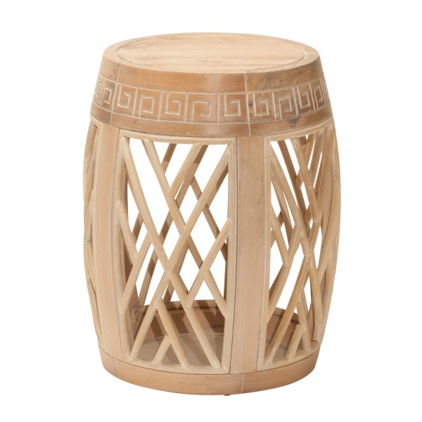 Wood-Drum-Table-by-OSP-Designs-Office-Star