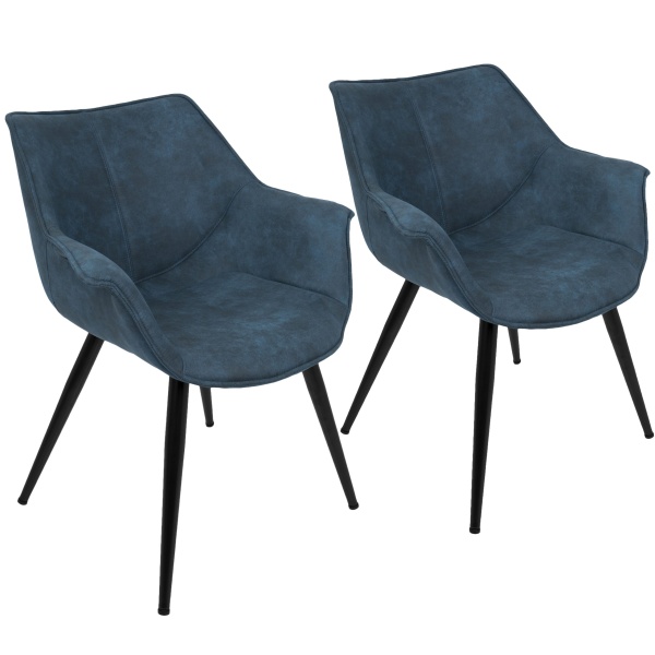 Wrangler-Industrial-Accent-Chair-in-Blue-by-LumiSource-Set-of-2