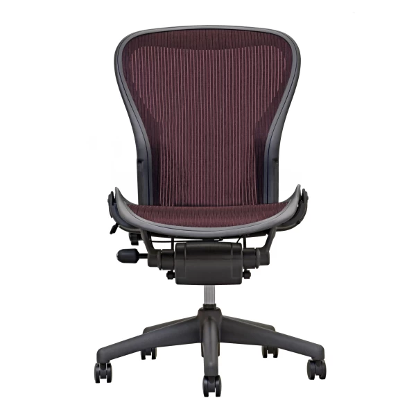 Aeron Chair by Herman Miller - Armless - Garnet