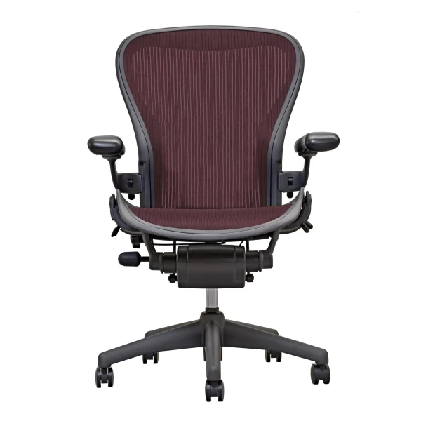 Aeron Chair by Herman Miller - Basic - Garnet