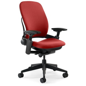 Leap Chair V2 by Steelcase - Fabric - Salsa