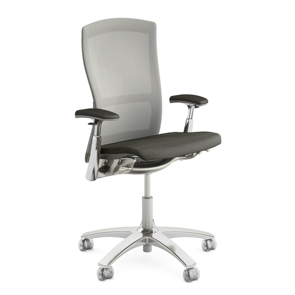 Life Chair Fully Adjustable by Knoll in Grey - Main